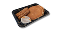 (2) Pancakes, (3) Turkey Sausage, Sugar-Free Syrup
